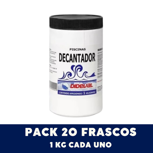 Caja 20 un. Decantador Dideval 1 Kg.