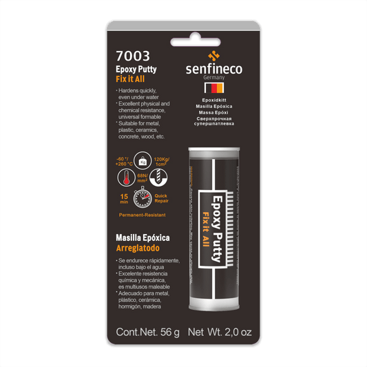 Masilla epóxica Epoxy Putty Senfineco 7003 56 g