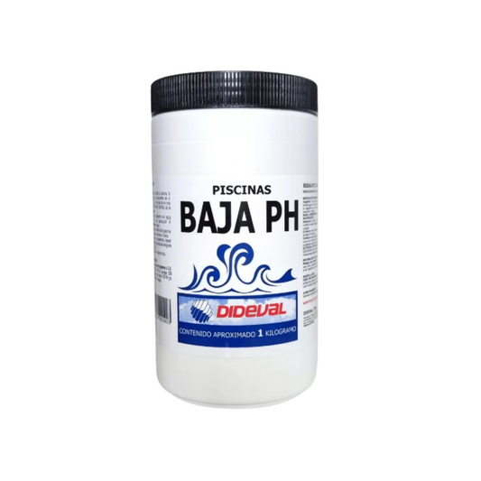 Baja pH para piscinas 1 Kg.