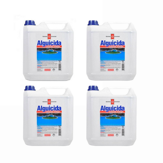 Pack 4 un. Alguicida Química Universal 5 litros