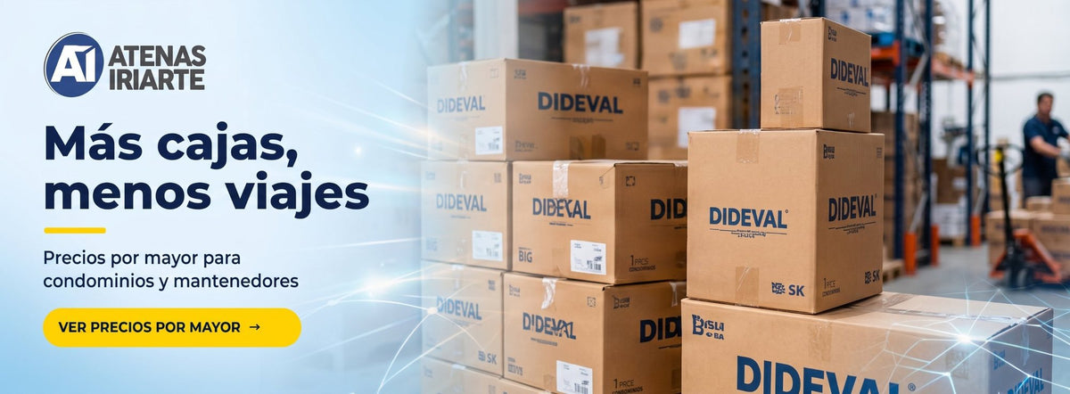 Más cajas, menos viajes: precios por mayor para condominios y mantenedores