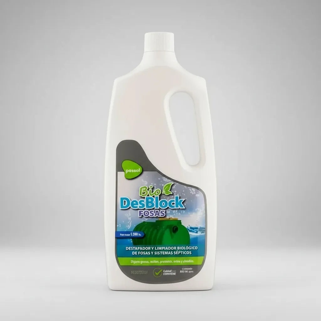 Envase original Bio Desblock Passol 950 ml