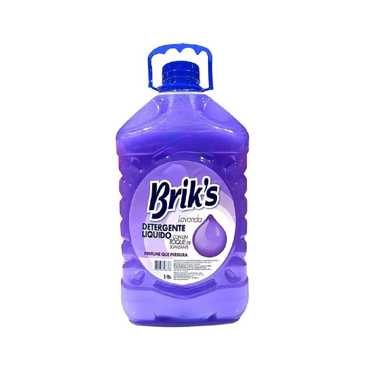 Detergente Brik's 5 litros Lavanda / Morado – Con Suavizante