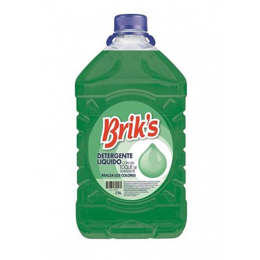 Detergente Brik's 5 litros Verde – Realza Colores