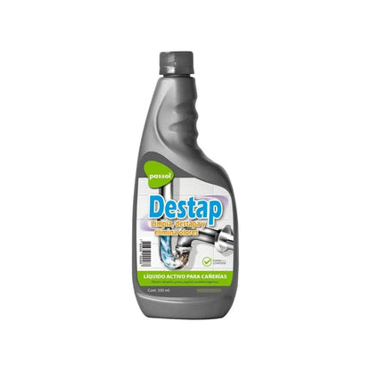 Destap Passol 500 ml portada cuadrada con escala uniforme
