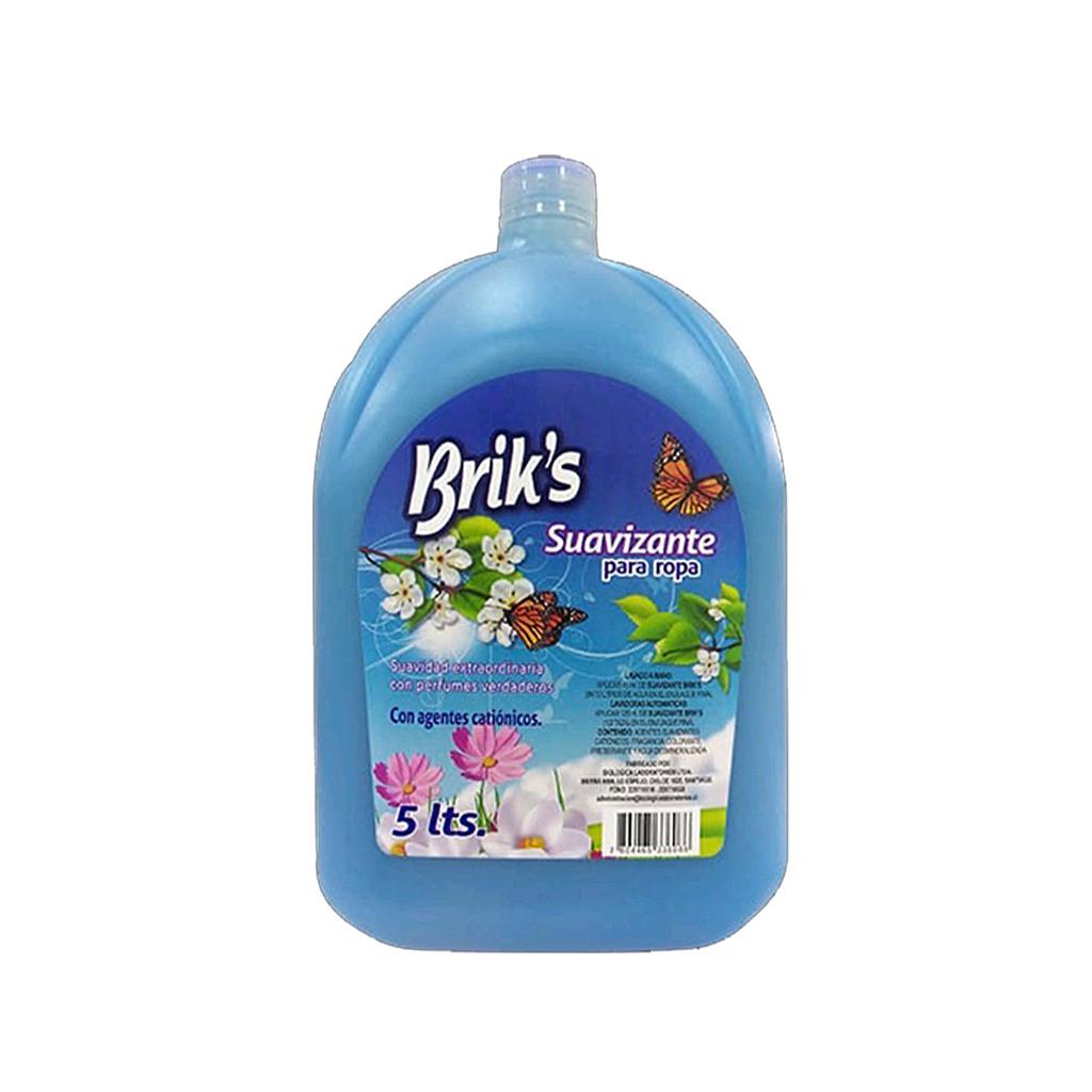 SUAVIZANTE CONCENTRADO CELESTE 5LT BRIKS